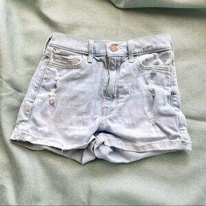 Hollister High Rise Distressed Shorts (0)